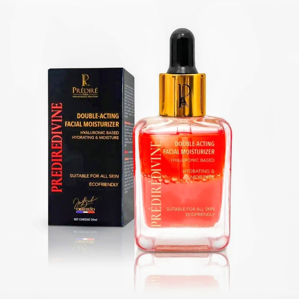 Predire Paris Double Acting Facial Serum Hyaluronic Hydrating And Moisture